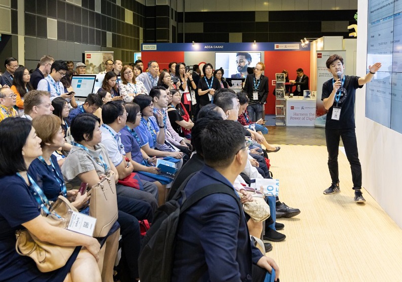 2026年新加坡会计及金融展览会Accounting Business Show Asia 展馆内部展台环境实拍