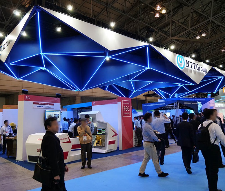 2026年日本东京电子高新科技展览会CEATEC JAPAN展馆内部展台环境实拍