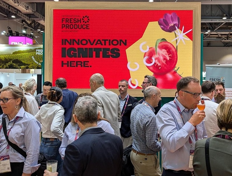 2026年美国果蔬及花卉展览会The Global Produce & Floral Show展馆内部展台环境实拍