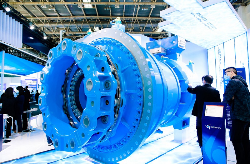 2026年北京风能大会-北京风能展CWPCHINA WIND POWER展馆现场，专业观众参观实况