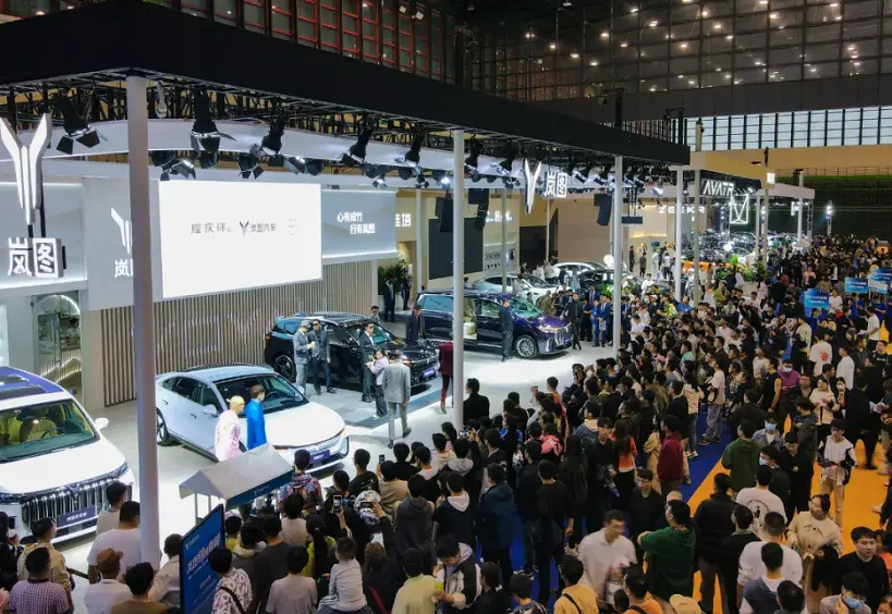 2026年上海华车展CASCHINA AUTO SHOW展馆内部展台环境实拍