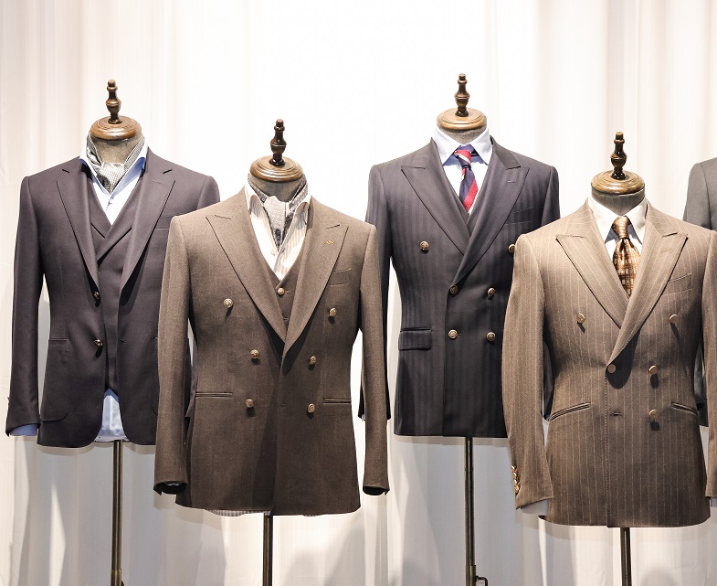 2027年上海服装定制主题展LINK FASHION展馆内部展台环境实拍
