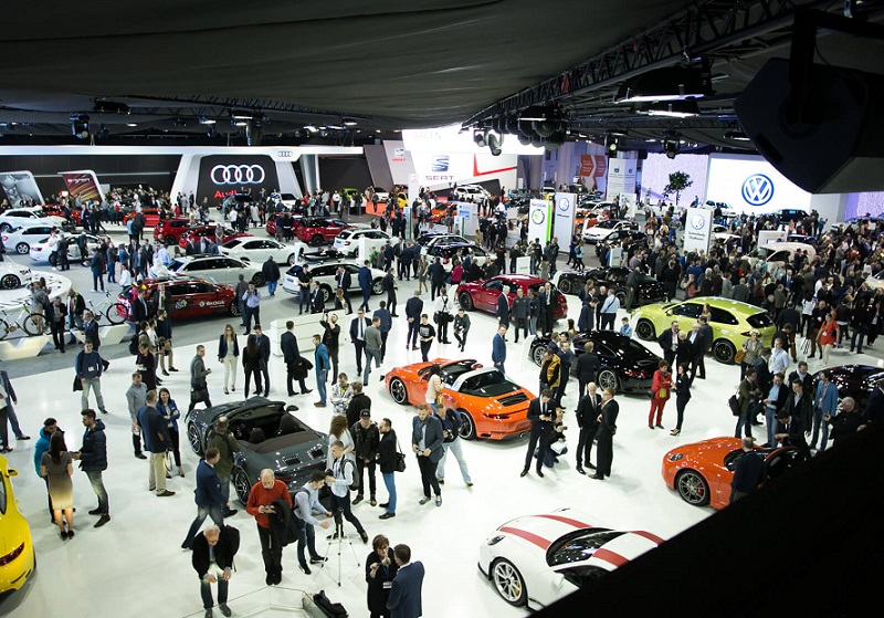 2027年波兰汽车展-波兰车展POZNAN MOTOR SHOW展馆内部展台环境实拍