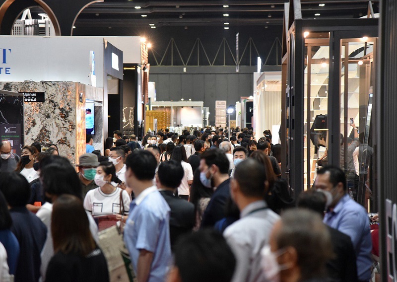 2027年泰国曼谷建材展览会Architect Expo展馆现场，专业观众参观实况