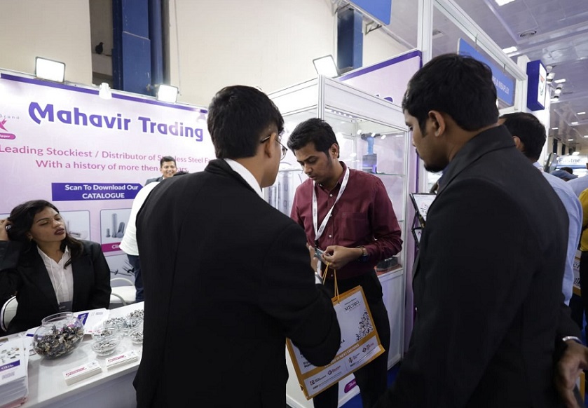 2027年印度紧固件展India Fastener Show参展商与海外采购商展台洽谈现场
