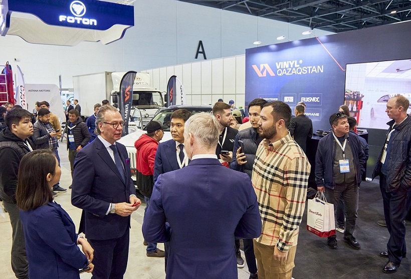 2027年法兰克福哈萨克斯坦汽配展览会Automechanika Astana展馆内部展台环境实拍