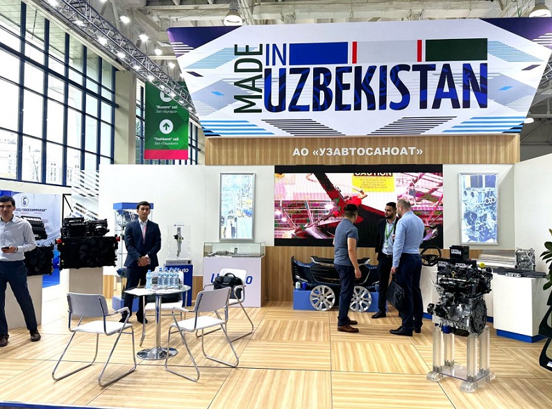 2027年乌兹别克斯坦国际工业博览会INNOPROM Central Asia展馆内部展台环境实拍