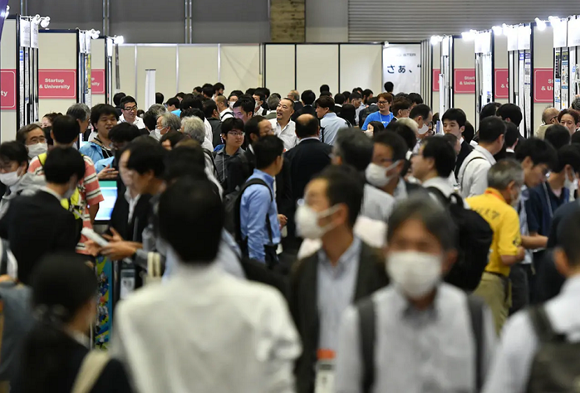 2026年日本东京电子高新科技展览会CEATEC JAPAN行业机械设备展品展台实拍