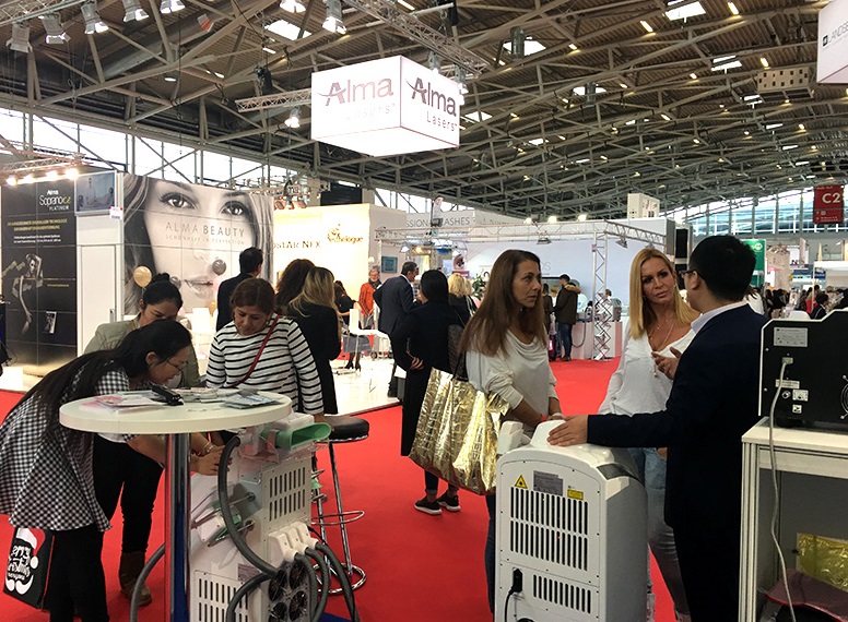 2026年德国慕尼黑美容展览会Beauty Forum Munich展馆内部展台环境实拍