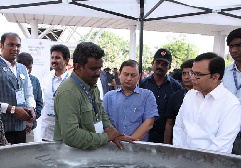 2026年印度渔业展览会AquaEx India展馆内部展台环境实拍
