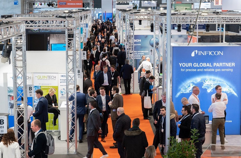 2027年德国欧洲氢能及燃料电池展览会Hydrogen + Fuel Cells EUROPE行业机械设备展品展台实拍
