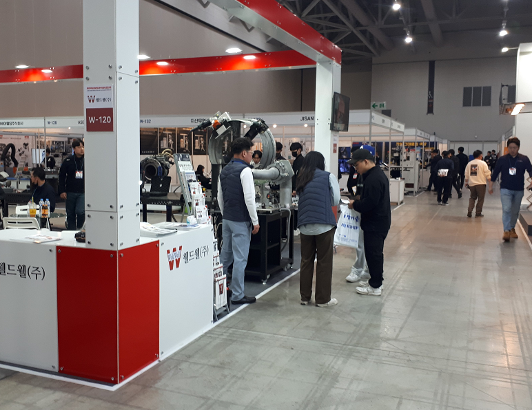 2027年韩国仁川焊接切割及激光设备展览会Welding & Sheet Metal Korea行业机械设备展品展台实拍