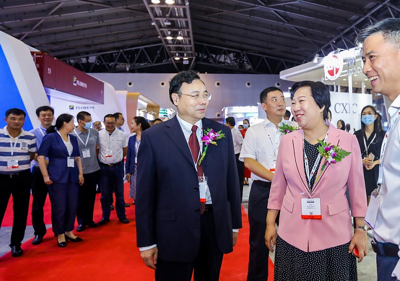 2027年上海集装箱多式联运亚洲展Intermodal Asia展馆现场,专业观众参观实况