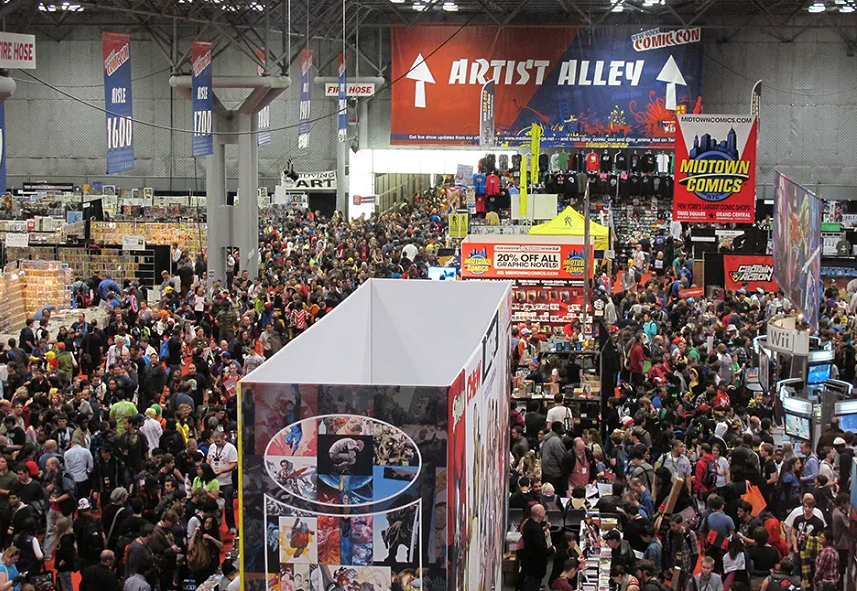 2026年美国纽约动漫展-美国动漫节New York Comic Con参展商与海外采购商展台洽谈现场