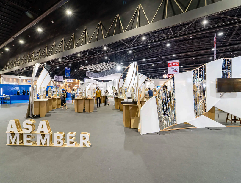 2027年泰国曼谷建材展览会Architect Expo参展商与海外采购商展台洽谈现场