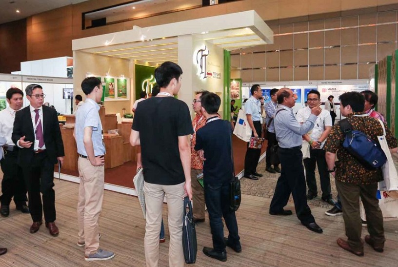 2026年印尼亚洲烟草展览会WT ASIA展馆现场,专业观众参观实况