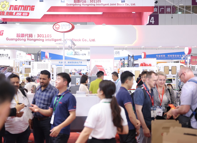 2027年中国国际彩盒展Sino Folding Carton 参展商与海外采购商展台洽谈现场