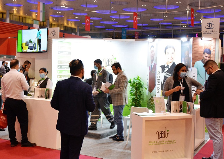 2026年卡塔尔多哈酒店用品展览会Hospitality Qatar行业机械设备展品展台实拍