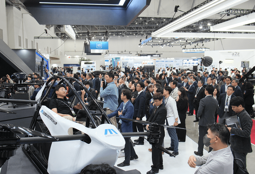2026年韩国大邱未来汽车与出行展DIFADaegu International Future Auto & Mobility Expo展馆现场，专业观众参观实况