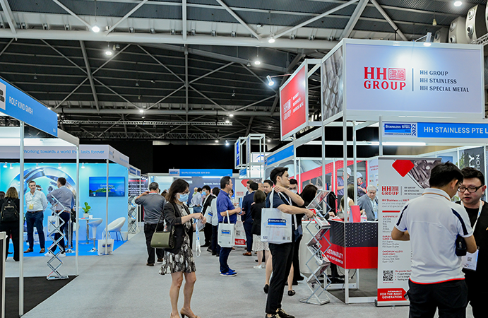 2026年新加坡亚洲不锈钢展览会Stainless steel World Asia行业机械设备展品展台实拍
