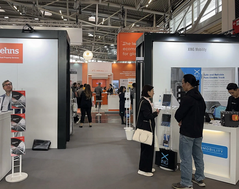 2026年德国欧洲电动车、新能源车展览会eMove360° Europe展馆内部展台环境实拍