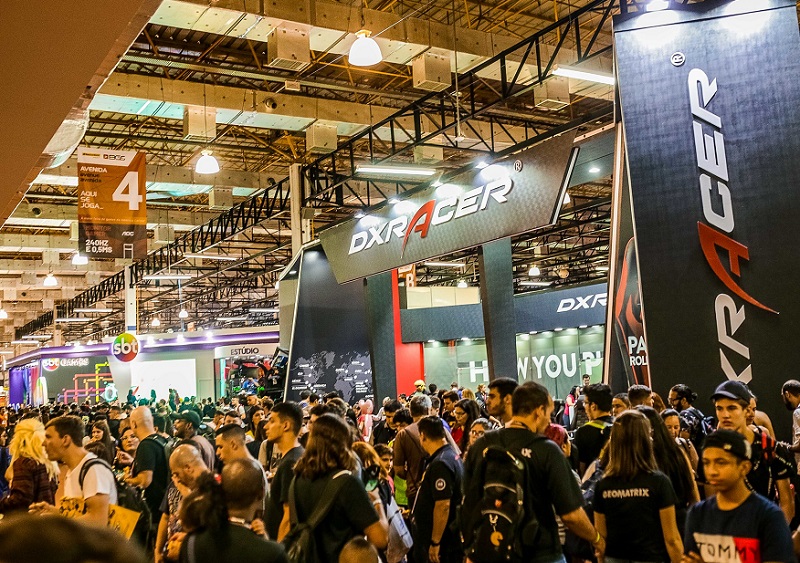2026年巴西圣保罗游戏展览会Brazil Game Show展馆现场,专业观众参观实况