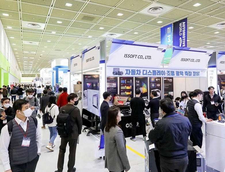 2027年韩国首尔汽车电子工业技术展览会Automotive World Korea展馆内部展台环境实拍