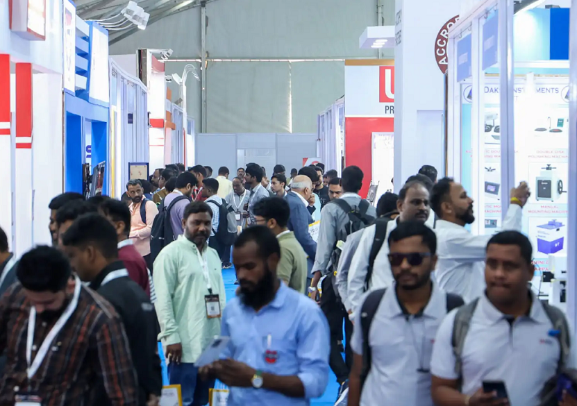 2027年印度紧固件展India Fastener Show展馆现场，专业观众参观实况