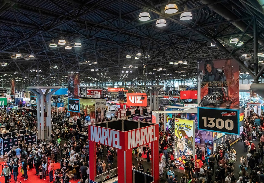 2026年美国纽约动漫展-美国动漫节New York Comic Con行业机械设备展品展台实拍