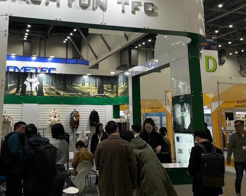 2026年韩国釜山时尚服装及面料展PFB 行业机械设备展品展台实拍