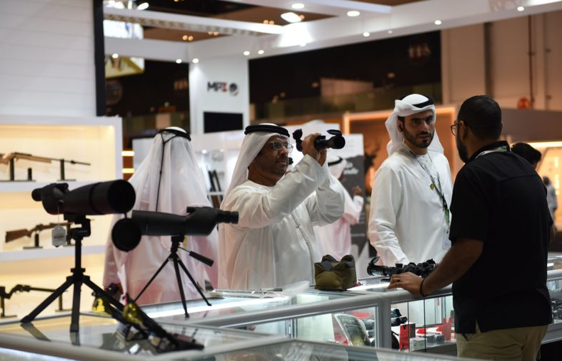 2027年中东迪拜狩猎装备、枪械、刀具展览会Middle East Hunting Expo行业机械设备展品展台实拍